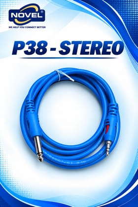 NOVEL P38 - STEREO CABLE 15 YARD