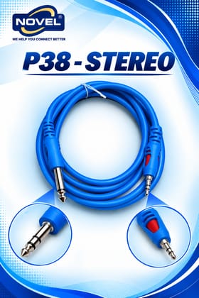 NOVEL P38 - STEREO CABLE 1.5 YARD